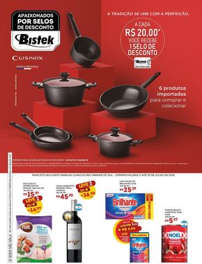 Promoções de Supermercados em Balneário Camboriú | Ofertas Bistek Supermercados de Bistek Supermercados | 17/07/2024 - 30/07/2024