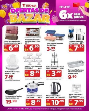 Catálogo Supermercados Tischler | Ofertas De bazar | 19/07/2024 - 28/07/2024