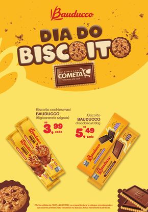 Catálogo Cometa Supermercados | DIA DO BISCOITO BAUDUCCO | 19/07/2024 - 28/07/2024