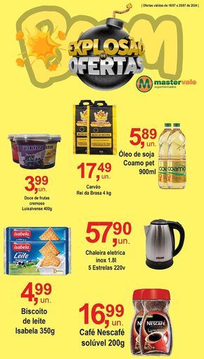 Catálogo Mastervale Supermercados | Ofertas Mastervale Supermercados | 19/07/2024 - 28/07/2024