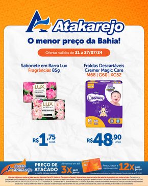 Catálogo Atakarejo em Salvador | Encarte Atakarejo | 22/07/2024 - 27/07/2024