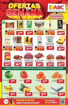 Catálogo Supermercados ABC em Uberaba |  Oferta Semanal Varejo - Triângulo | 22/07/2024 - 27/07/2024