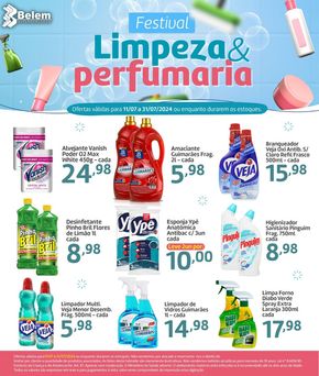 Catálogo Belem Supermercados | Festival Limpeza & Perfumaria | 23/07/2024 - 31/07/2024