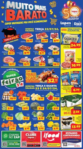 Catálogo Lopes Supermercados em Santo André | Muito Mais Barato | 23/07/2024 - 26/07/2024