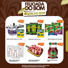 Catálogo Rancho Bom Supermercados | Feijoada Do Bom | 23/07/2024 - 04/08/2024
