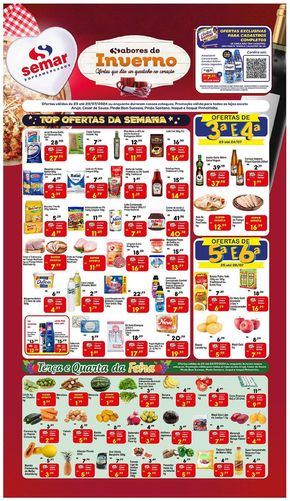 Catálogo Semar Supermercado em Mogi das Cruzes | Stabores De Inverno | 23/07/2024 - 29/07/2024