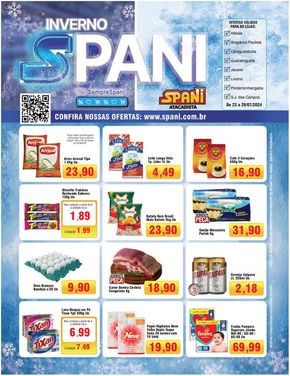 Promoções de Supermercados em Caraguatatuba | Inverno Spani de Spani Atacadista | 23/07/2024 - 30/07/2024