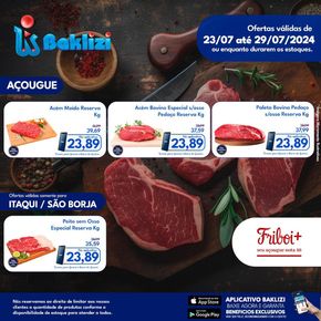 Catálogo Supermercados Baklizi | Encarte 23/07 | 23/07/2024 - 29/07/2024
