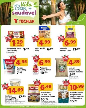 Catálogo Supermercados Tischler | Vida Bem Saudável | 23/07/2024 - 28/07/2024