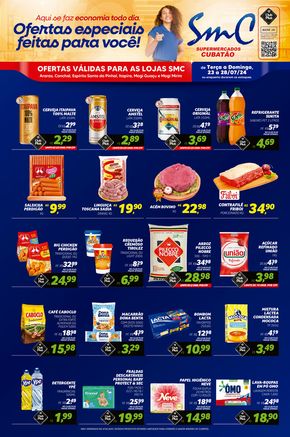 Catálogo Supermercado Cubatão em Araras | Ofertas Supermercado Cubatão | 23/07/2024 - 28/07/2024