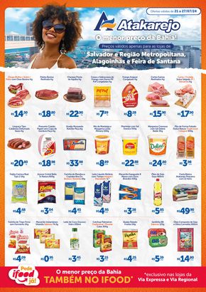 Promoções de Supermercados em Salvador | O Menor Preço Da Bahia! de Atakarejo | 24/07/2024 - 27/07/2024