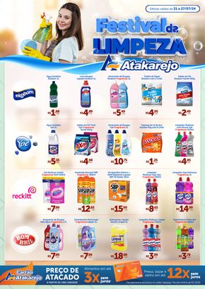 Promoções de Supermercados em Feira de Santana | Festival De Limpeza de Atakarejo | 24/07/2024 - 27/07/2024