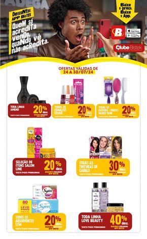 Catálogo Bistek Supermercados | Ofertas 24/07 | 24/07/2024 - 30/07/2024