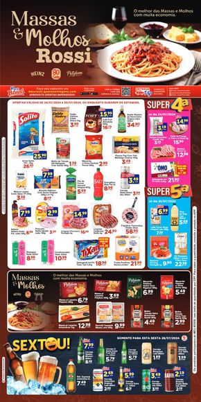 Catálogo Rossi Supermercados em Osasco | Oferta Rossi Supermercados | 24/07/2024 - 30/07/2024