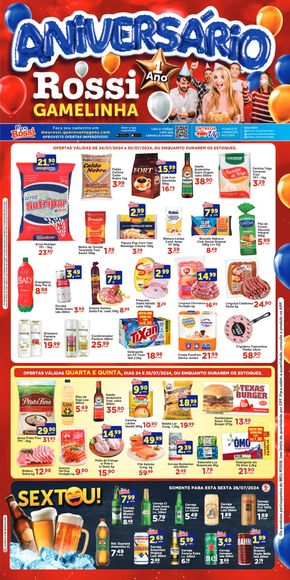 Catálogo Rossi Supermercados | Oferta Rossi Supermercados | 24/07/2024 - 30/07/2024