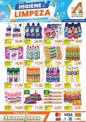 Promoções de Supermercados em Dourados |  Higiene e Limpeza de Atacadão | 24/07/2024 - 29/07/2024