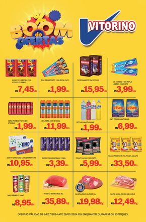 Catálogo Supermercado Vitorino | Oferta Supermercado Vitorino | 24/07/2024 - 28/07/2024