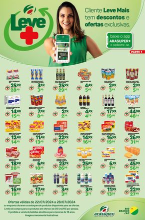Catálogo Araújo Supermercados | Leve Mais | 25/07/2024 - 28/07/2024