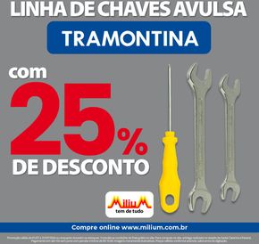 Promoções de Material de Construção em Balneário Camboriú | 25% De Desconto de Milium | 25/07/2024 - 31/07/2024