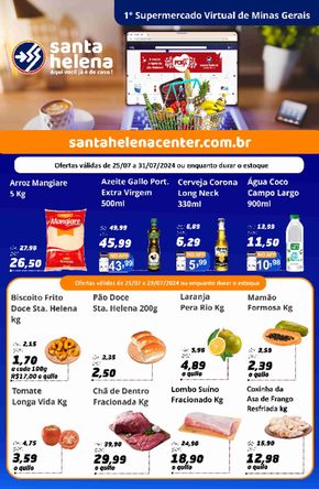 Catálogo Supermercados Santa Helena | Oferta Supermercados Santa Helena | 25/07/2024 - 31/07/2024