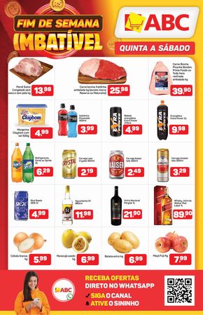 Promoções de Supermercados em Uberaba | Ofertas do FDS Varejo - Triângulo de Supermercados ABC | 25/07/2024 - 27/07/2024