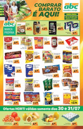 Catálogo Supermercados ABC em Uberlândia |  Ofertas Semanal Atacados - Uberlândia | 25/07/2024 - 31/07/2024
