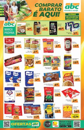 Catálogo Supermercados ABC |  Ofertas Semanal Atacados - Alfenas | 25/07/2024 - 31/07/2024