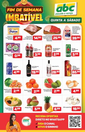 Catálogo Supermercados ABC em Contagem | Ofertas do FDS Varejo - Horto | 25/07/2024 - 27/07/2024