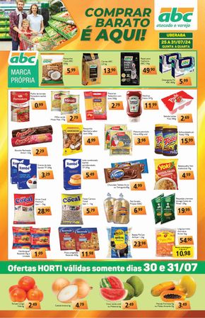 Catálogo Supermercados ABC em Uberaba |  Ofertas Semanal Atacados - Uberaba | 25/07/2024 - 31/07/2024
