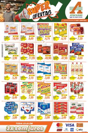 Promoções de Supermercados em Santa Bárbara d'Oeste | Atacadão - Super Ofertas de Atacadão | 25/07/2024 - 28/07/2024