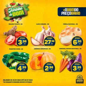 Promoções de Supermercados em Niterói | HOJE É DIA DE FEIRINHA DO DOM de Dom Atacadista | 25/07/2024 - 28/07/2024