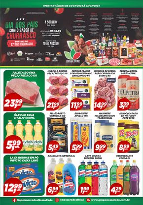 Promoções de Supermercados em Vitória | Dia Dos Pais de Nossa Rede Supermercados | 25/07/2024 - 27/07/2024