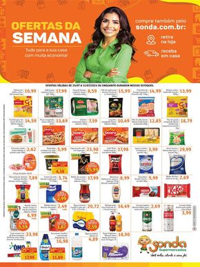 Promoções de Supermercados em Cajamar | Ofertas Sonda Supermercados de Sonda Supermercados | 25/07/2024 - 31/07/2024