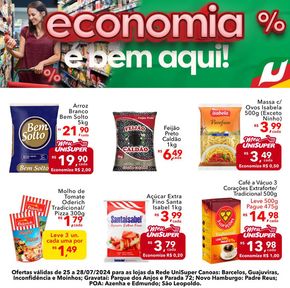 Promoções de Supermercados em Pelotas | Oferta UniSuper de UniSuper | 26/07/2024 - 28/07/2024