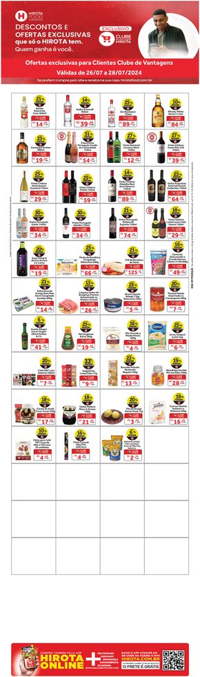 Catálogo Hirota Food Supermercado em Osasco | Oferta Hirota Food Supermercado | 26/07/2024 - 28/07/2024