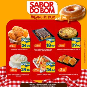 Catálogo Rancho Bom Supermercados | Oferta Rancho Bom Supermercados | 26/07/2024 - 28/07/2024