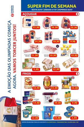 Promoções de Supermercados em Caraguatatuba | Oferta Shibata Supermercados de Shibata Supermercados | 26/07/2024 - 28/07/2024