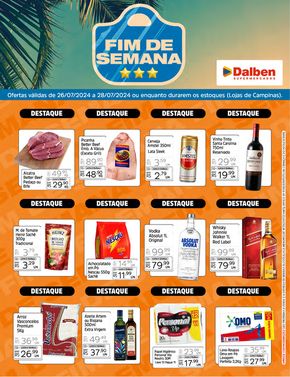 Catálogo Supermercado Dalben | FIM DE SEMANA - CAMPINAS | 26/07/2024 - 28/07/2024