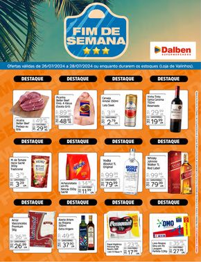 Catálogo Supermercado Dalben | FIM DE SEMANA - VALINHOS | 26/07/2024 - 28/07/2024