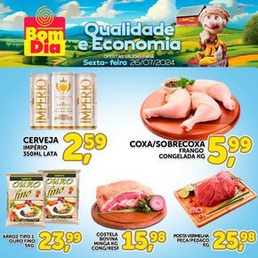 Catálogo Supermercados Bom Dia | Oferta Supermercados Bom Dia | 26/07/2024 - 26/07/2024