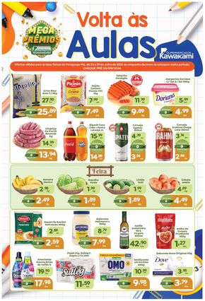Catálogo Supermercados Kawakami | Ofertas - Paraguaçu Paulista | 26/07/2024 - 29/07/2024