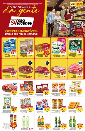 Promoções de Supermercados em Santa Bárbara d'Oeste | Oferta Supermercados São Vicente de Supermercados São Vicente | 26/07/2024 - 28/07/2024