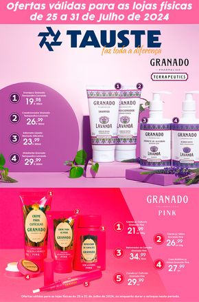 Catálogo Supermercados Tauste | Especial Perfumaria  | 26/07/2024 - 31/07/2024