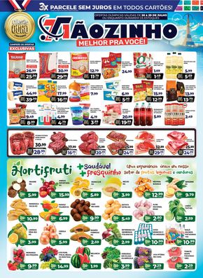 Catálogo Supermercados Tiaozinho | Jornal de Ofertas | 26/07/2024 - 29/07/2024