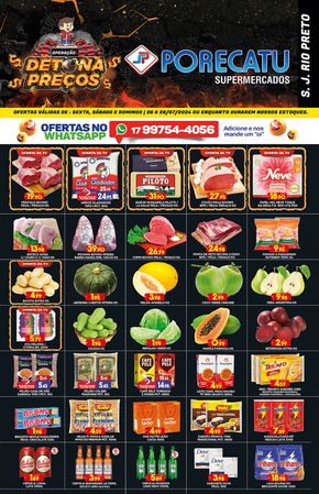 Catálogo Supermercado Porecatu | Tabloide De Ofertas Rio Preto | 26/07/2024 - 28/07/2024