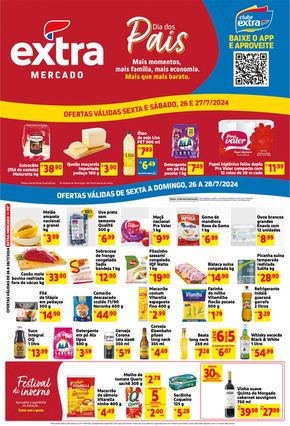 Promoções de Supermercados em Recife | Folheto Extra de Extra | 26/07/2024 - 28/07/2024