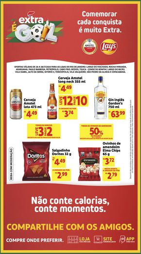 Promoções de Supermercados em Rio das Ostras | Folheto Mercado Extra de Mercado Extra | 26/07/2024 - 28/07/2024