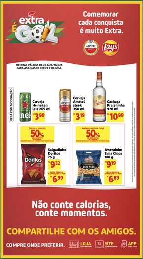 Promoções de Supermercados em Recife | Folheto Mercado Extra de Mercado Extra | 26/07/2024 - 28/07/2024