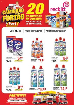 Promoções de Supermercados em Chapecó | Oferta Fort Atacadista de Fort Atacadista | 26/07/2024 - 05/08/2024