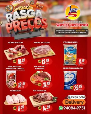 Catálogo Supermercados Santo Antonio | Oferta Supermercados Santo Antonio | 26/07/2024 - 26/07/2024